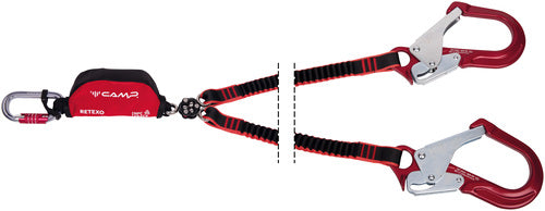 Retexo Gyro Rewind - Y Verbindungsmittel mit Falldämpfer