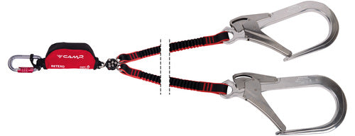 Retexo Gyro Rewind - Y Verbindungsmittel mit Falldämpfer