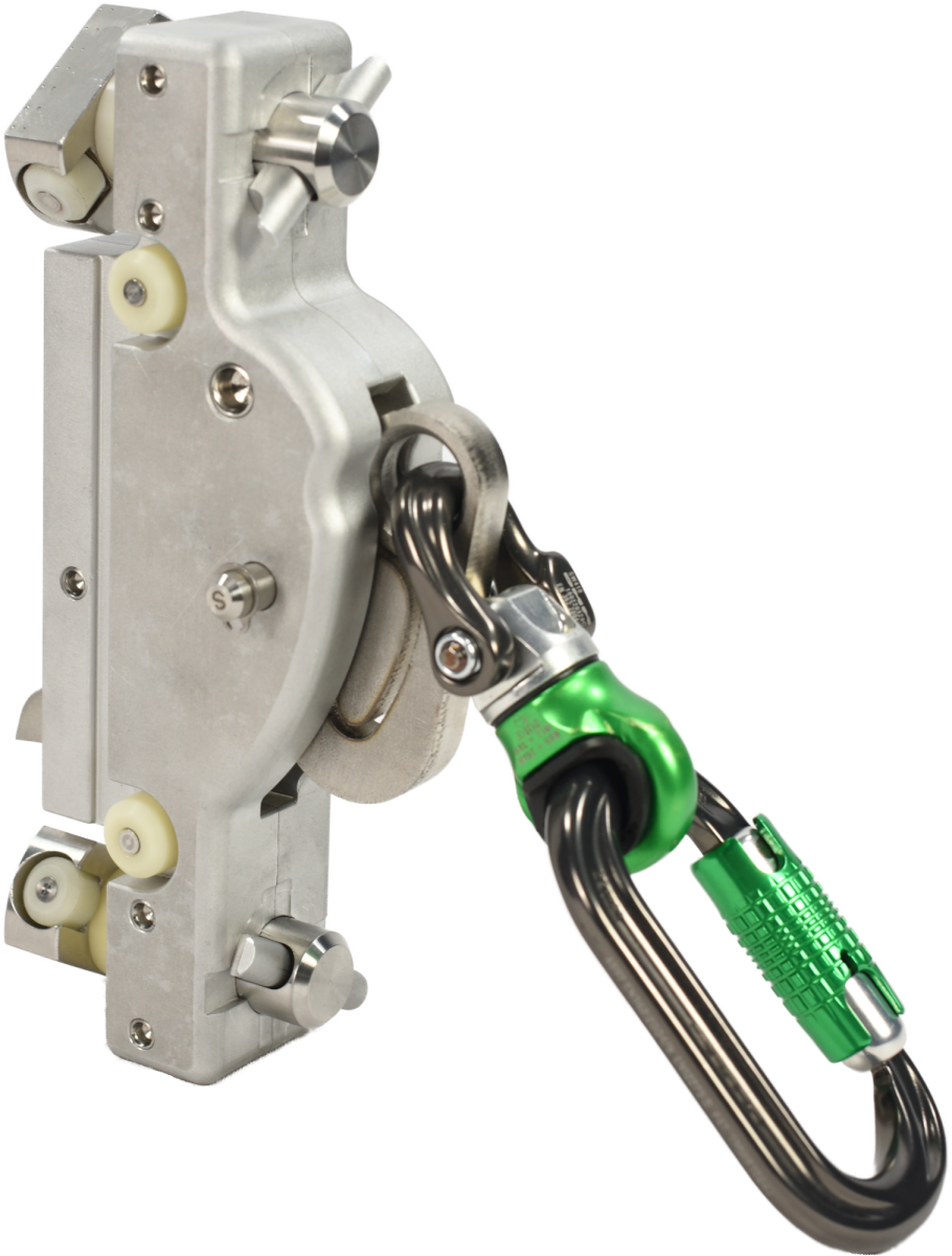 Twinstop Steigschutzläufer - mitlaufendes Auffanggerät