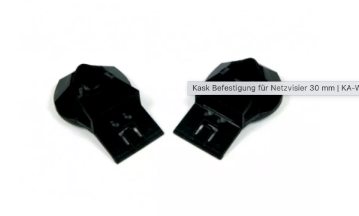 KASK BEFESTIGUNG FÜR NETZVISIER 30 MM (Mesh)