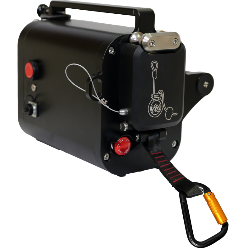 SMART SPIDER MAX - AKKU SEILWINDE ZUM HEBEN VON PERSONEN UND LASTEN (IP65