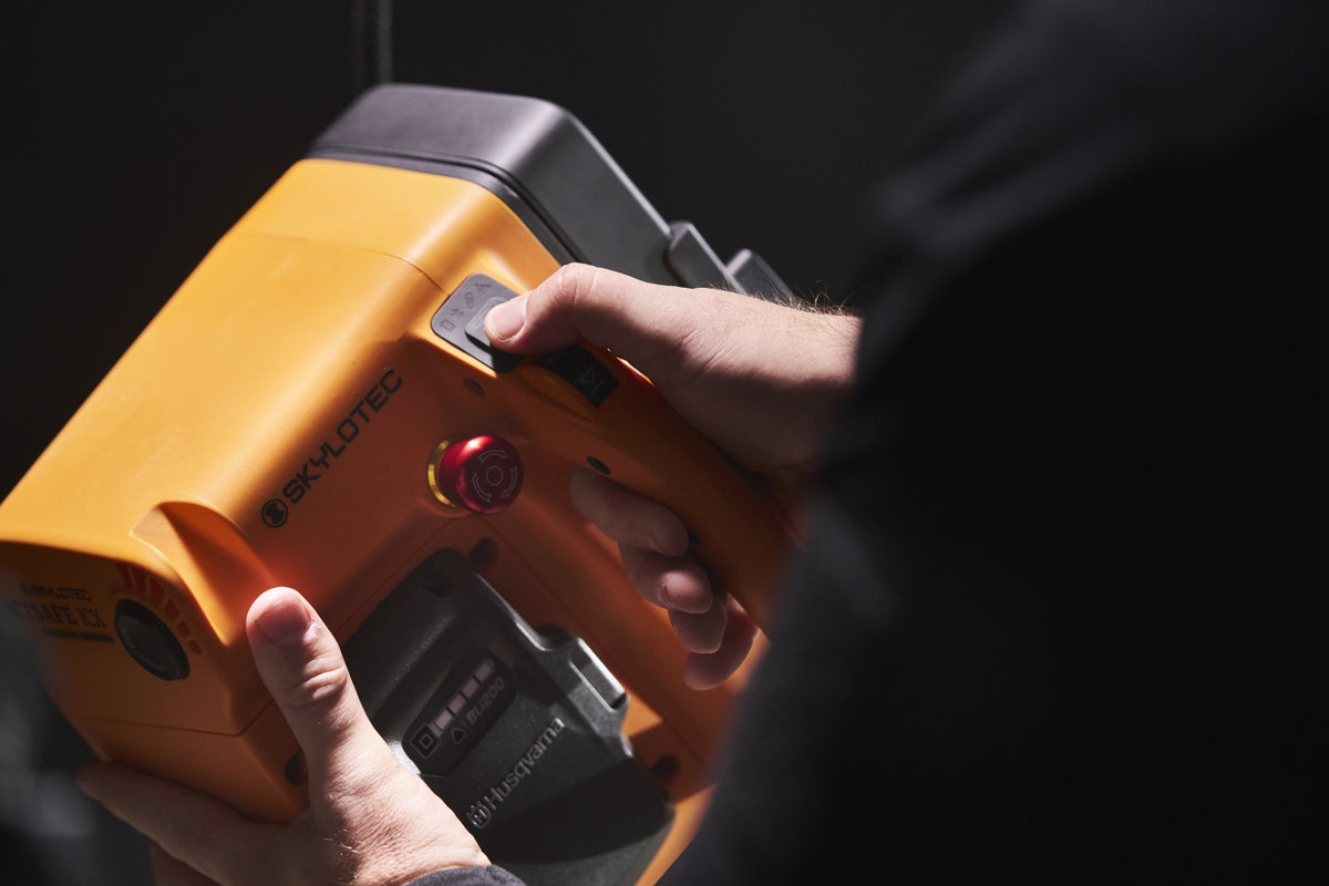 ActSafe ICX POWER ASCENDER Akku Seilwinde inkl. Zubehör