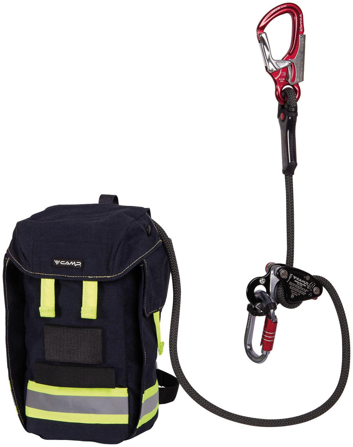 Druid Pro Fire - Flammfestes Abseil-Set/Rettungssystem