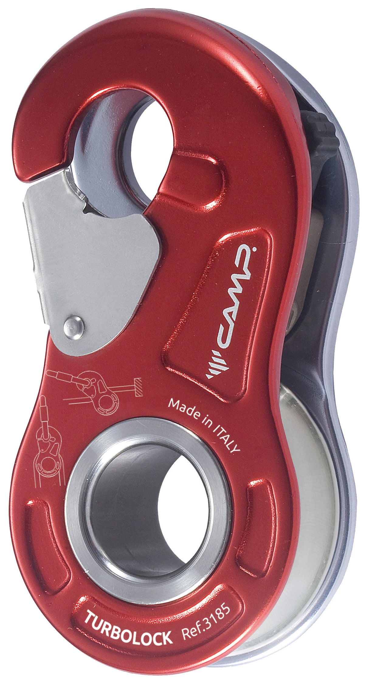 Turbolock - Umlenkrolle mit Rücklaufsperre