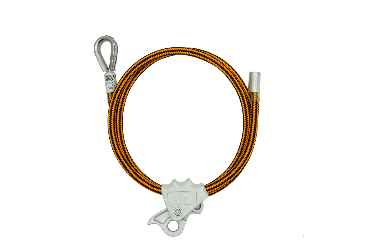 Wire Steel Rope inkl. Seilklemme