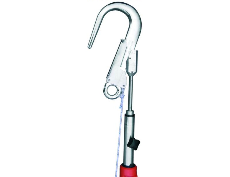 Fernbedienbarer Karabinerhaken für Teleskopstange