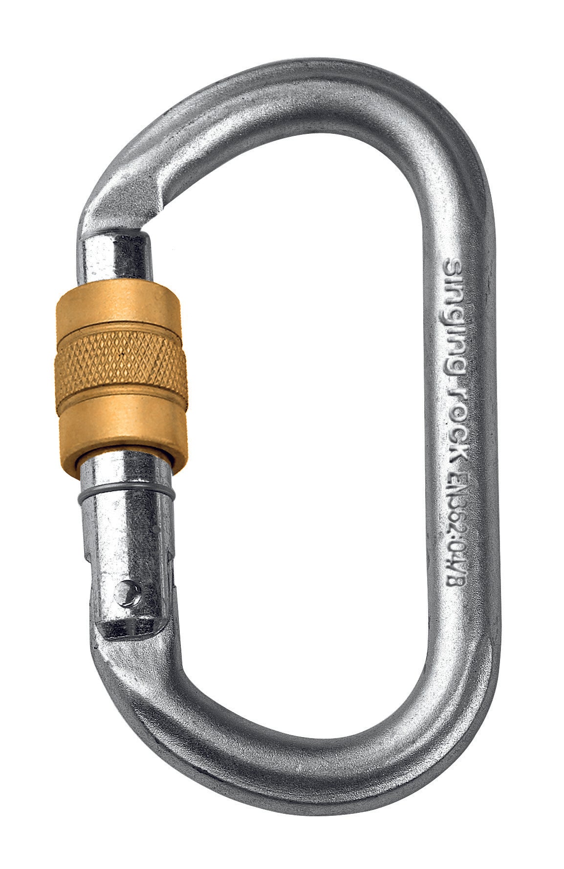 Oval Steel / Screw Stahlkarabiner