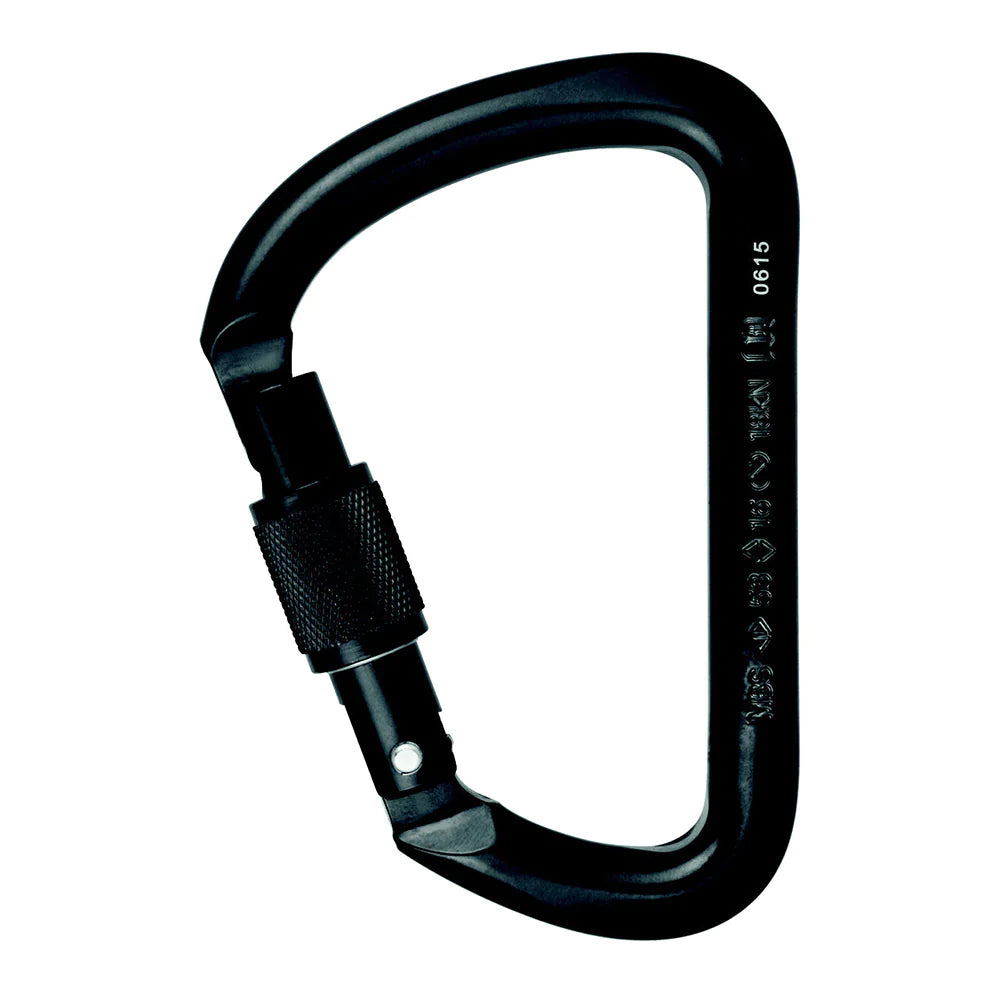 D Steel Screw - Stahlkarabiner