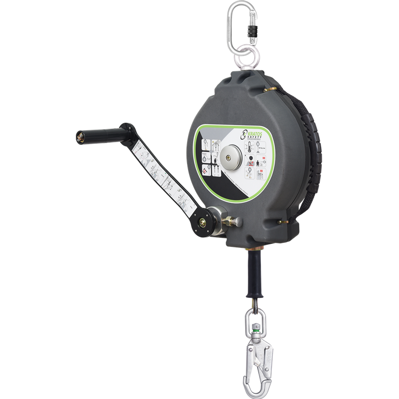 Kalypso Edelstahlseil - Höhensicherungsgerät mit Rettungshubfunktion