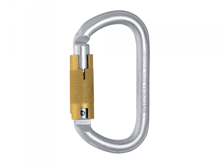 Oval Steel / TripleLock Karabiner