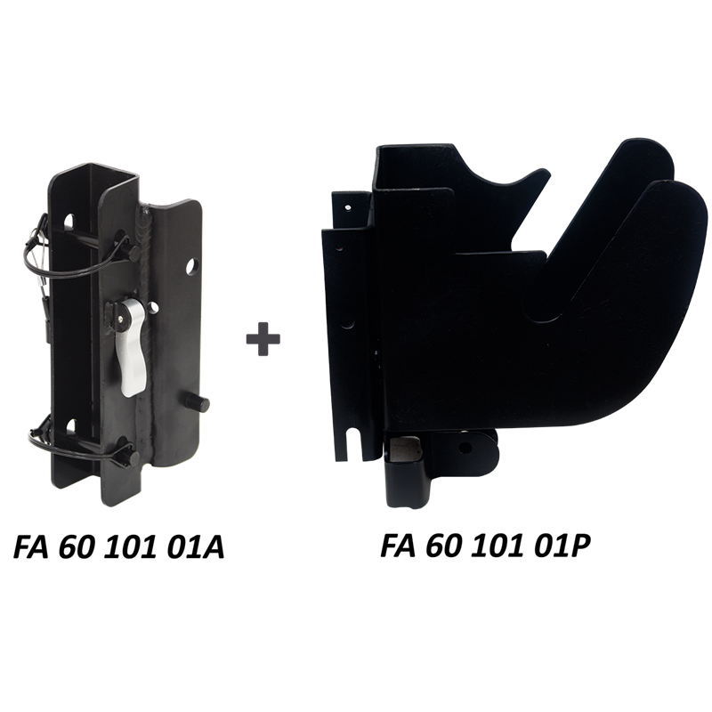 Adapterplatten-Set für Dreibein mit Umlenkrollen