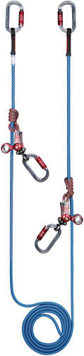 GYRO LANYARD TWIN - Verstellbares Halteseil