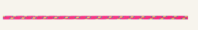 Reepschnur / Cordelette 4mmx12m Pink