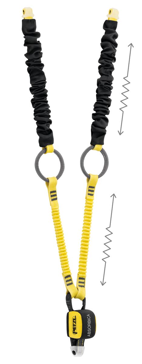 ABSORBICA-Y Tie Back / Y-Verbindungsmittel mit Bandfalldämpfer