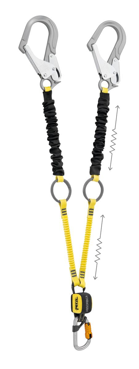 ABSORBICA-Y Tie Back / Y-Verbindungsmittel mit Bandfalldämpfer und MGO