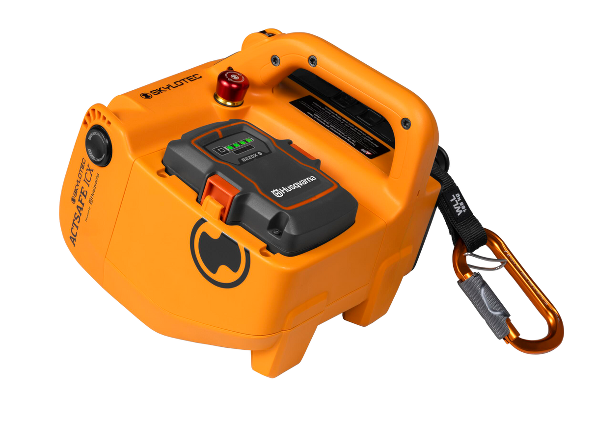 ActSafe ICX POWER ASCENDER Akku Seilwinde inkl. Zubehör