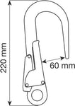 Hook 60 mm - Verbindungsmittel