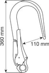 Hook 110 mm - Verbindungsmittel