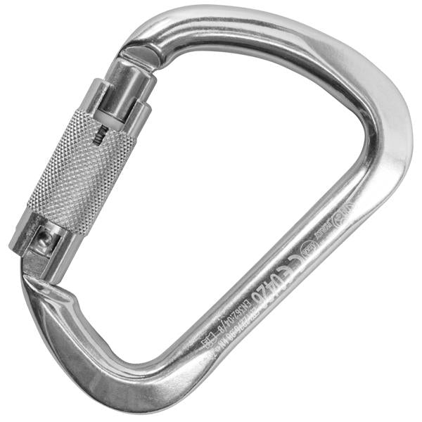 X-Large Autoblock Edelstahl Karabiner