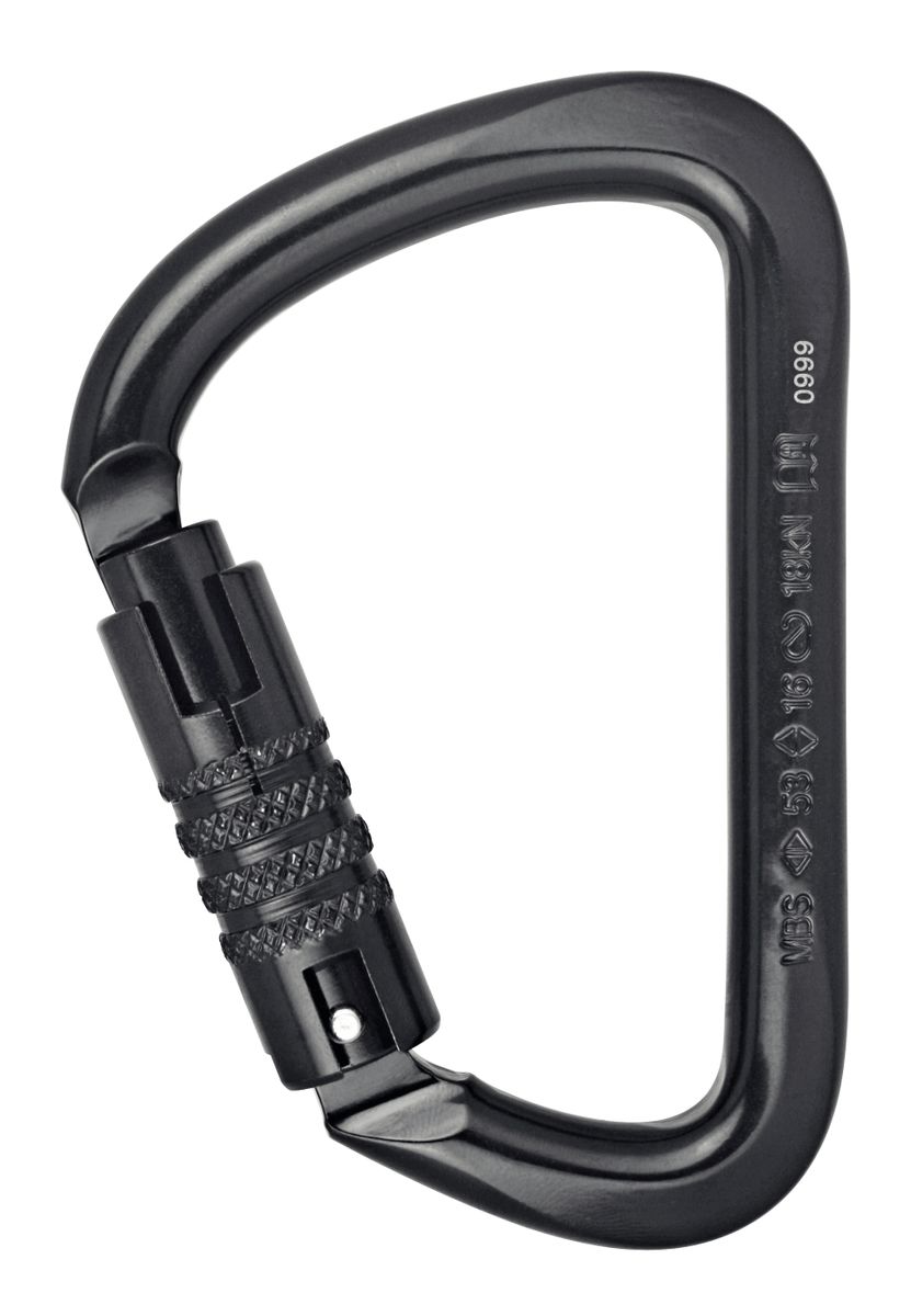 D Steel Triple Lock - Stahlkarabiner