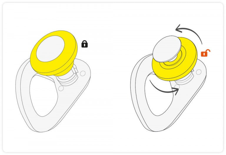 COEUR PULSE 12mm mobiler Anschlagpunkt / Bohrhaken