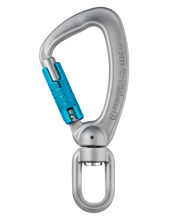 Twister Triple -  Karabiner mit Wirbel